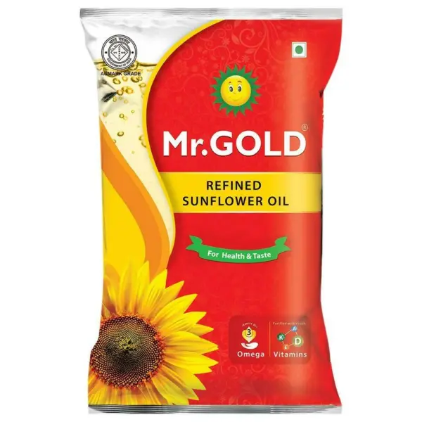 MR GOLD SUNFLOWER OIL 1L மிஸ்டர் கோல்ட் சூரியகாந்தி எண்ணெய் 1L
